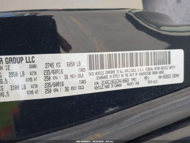 2012 CHRYSLER TOWN & COUNTRY 2C4RC1BG3CR410669 Photo 8