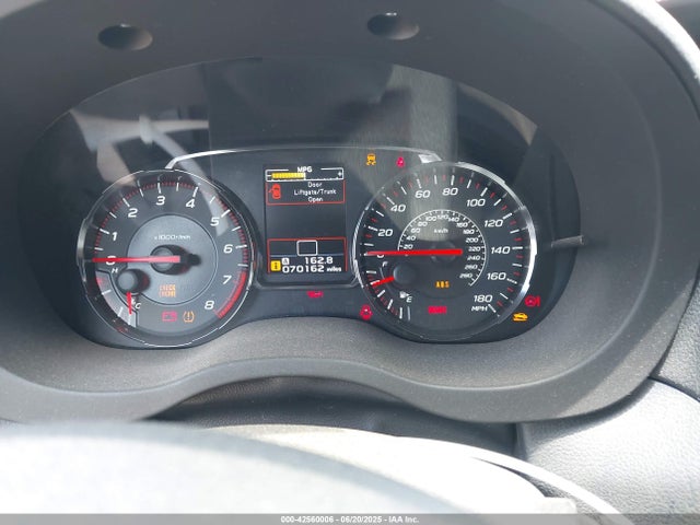 Продаж на аукціоні авто 2020 Subaru Wrx, vin: JF1VA1A61L9809122, номер лоту: 42560006