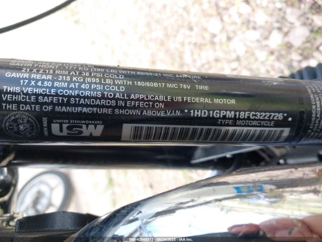 2015 HARLEY-DAVIDSON FXDWG 1HD1GPM18FC322726 Photo 9