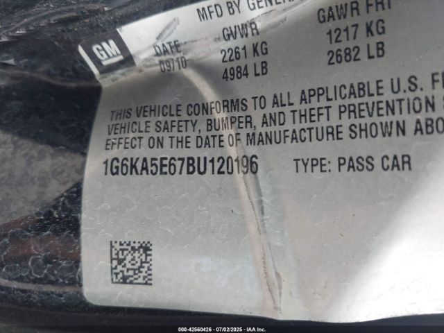 2011 CADILLAC DTS 1G6KA5E67BU120196 Photo 8