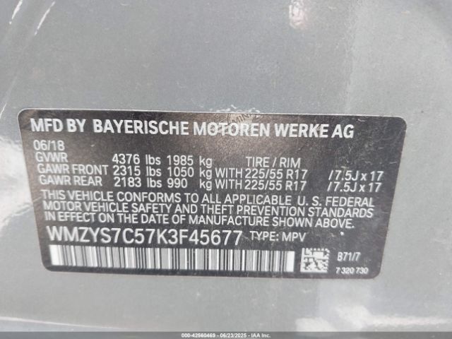 2019 MINI COUNTRYMAN WMZYS7C57K3F45677 Photo 8