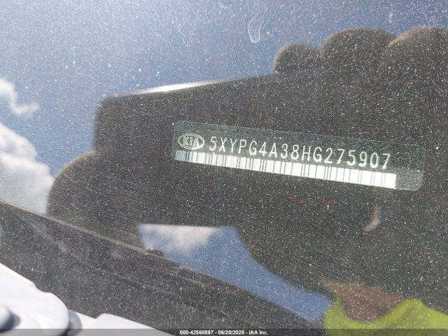 5XYPG4A38HG275907 KIA Sorento