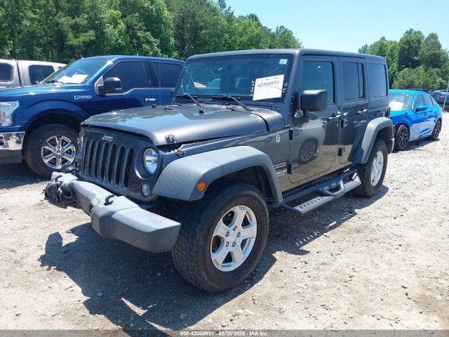 42560931 :رقم المزاد ، 1C4BJWDG0HL678239 vin ، 2017 Jeep Wrangler Unlimited Sport 4x4 مزاد بيع