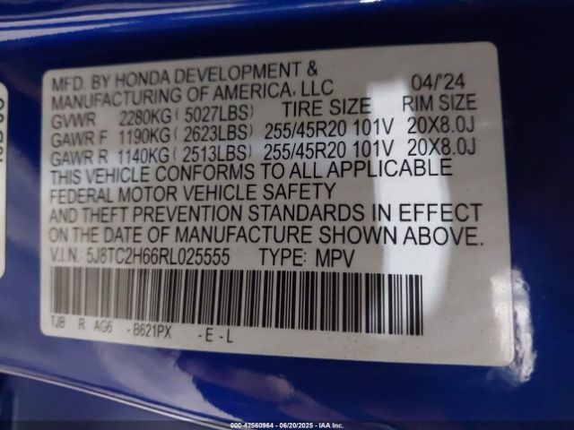 2024 ACURA RDX 5J8TC2H66RL025555 Photo 8