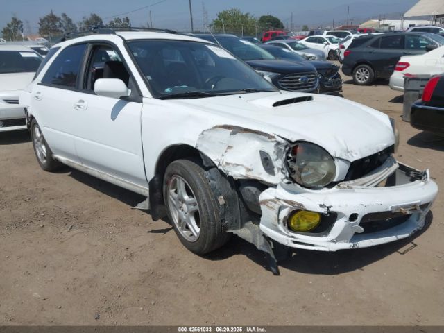 2002 SUBARU IMPREZA JF1GG296X2H827267