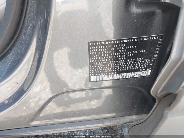 Volkswagen Tiguan 2021 3VV1B7AX5MM148491 Image 9