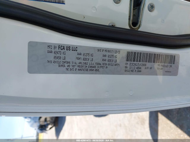 2C3CDXGJ7LH120696 Dodge 2020