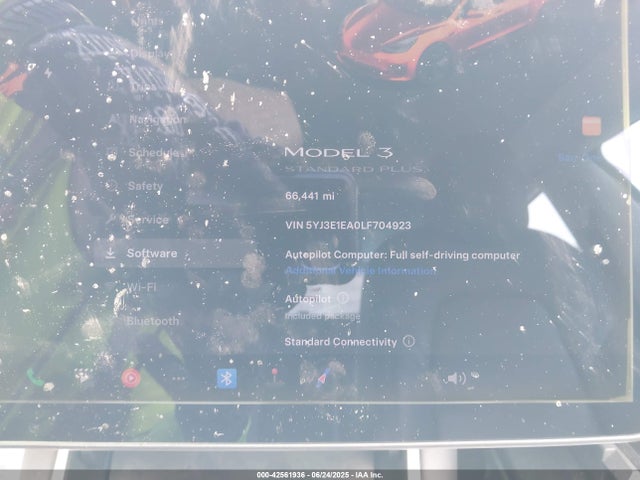 Tesla MODEL 3 2020 5YJ3E1EA0LF704923 Image 7