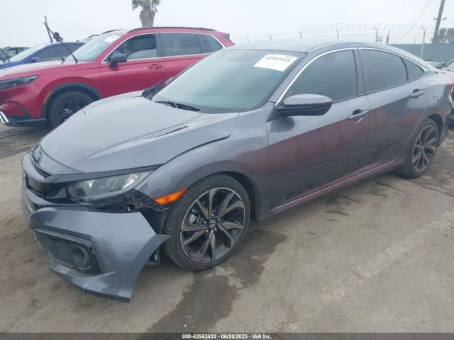 2021 HONDA CIVIC 2HGFC2F83MH516074 Photo 1