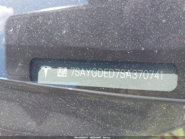 2025 TESLA MODEL Y 7SAYGDED7SA370741 Photo 8