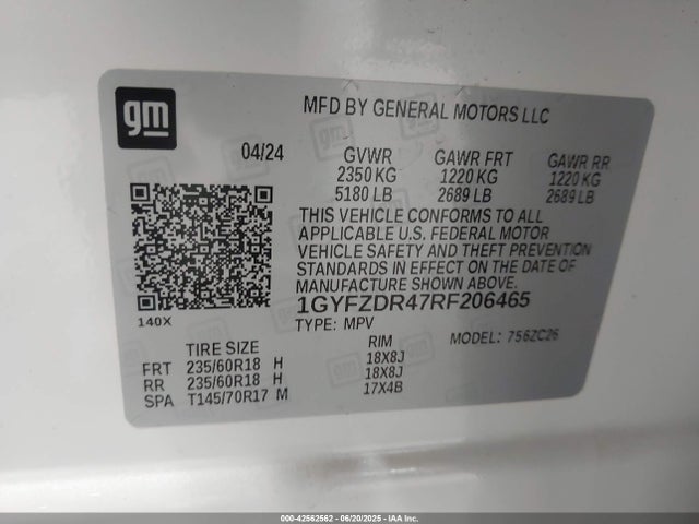 2024 CADILLAC XT4 1GYFZDR47RF206465 Photo 8