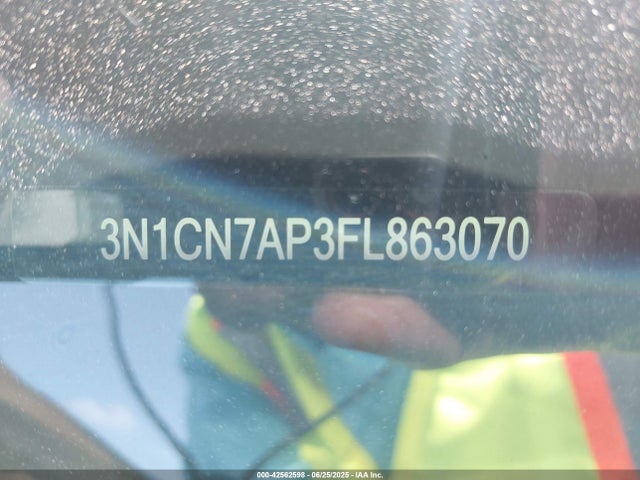 Aukcja sprzedaży 2015 Nissan Versa 1.6 Sv, vin: 3N1CN7AP3FL863070, numer aukcji: 42562598