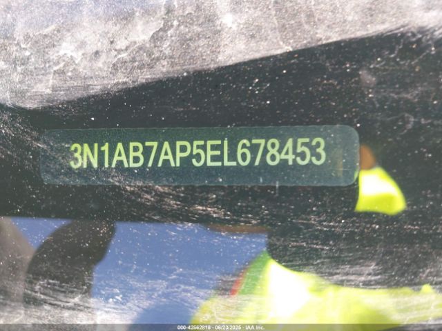 3N1AB7AP5EL678453 Nissan Sentra