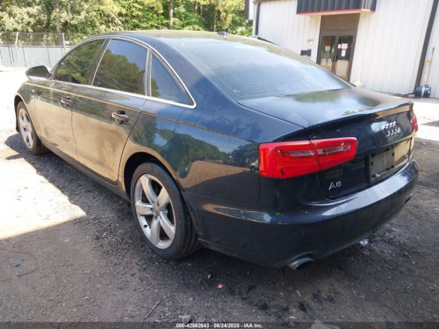 2012 AUDI A6 WAUGGAFC1CN087249 Photo 2