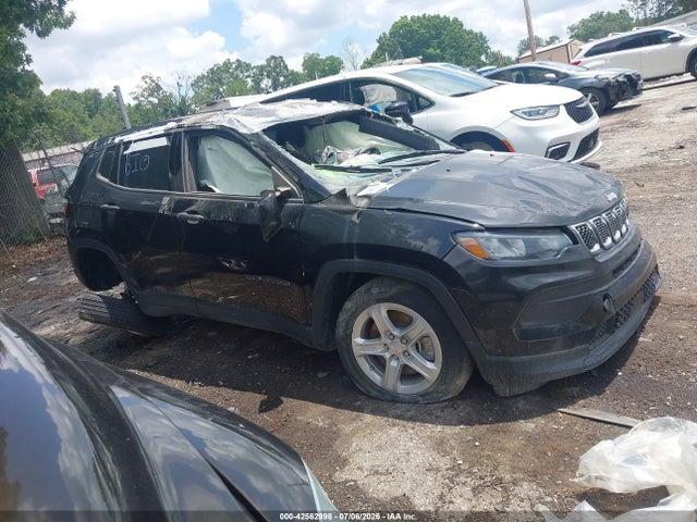 42562998 :رقم المزاد ، 3C4NJDAN8PT515667 vin ، 2023 Jeep Compass Sport 4x4 مزاد بيع