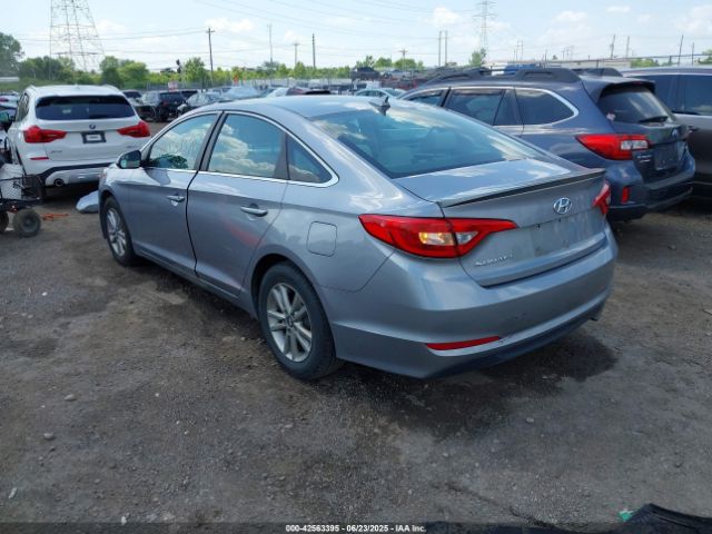 2016 HYUNDAI SONATA 5NPE24AF8GH310842 Photo 2