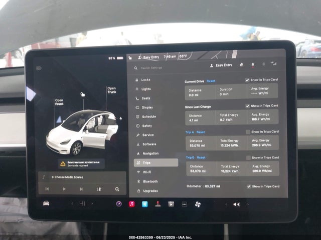 2021 TESLA MODEL Y 5YJYGDED6MF103805 Photo 6