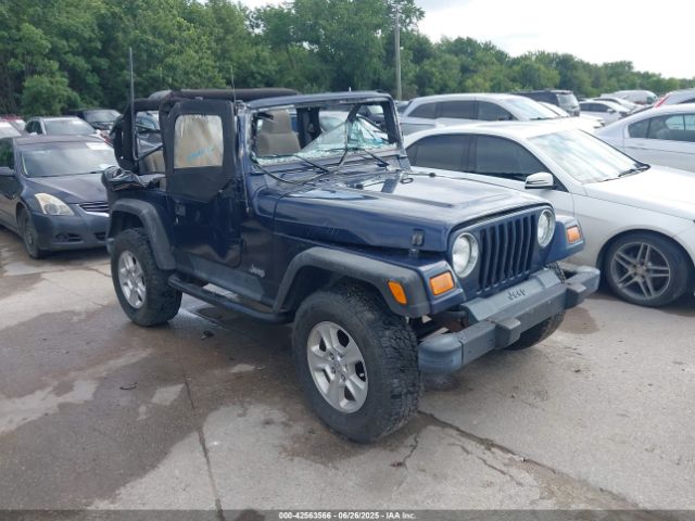 2006 JEEP WRANGLER 1J4FA29156P739521