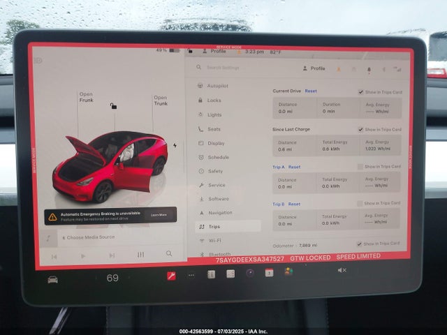 2025 TESLA MODEL Y 7SAYGDEEXSA347527 Photo 6