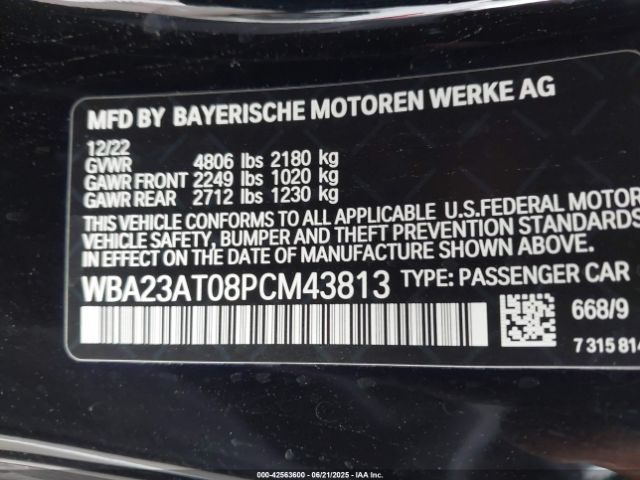 2023 BMW 430I WBA23AT08PCM43813 Photo 8
