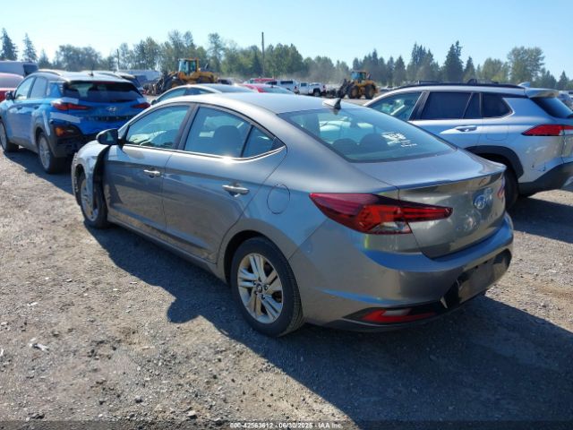 2019 HYUNDAI ELANTRA 5NPD84LF4KH450189 Photo 2