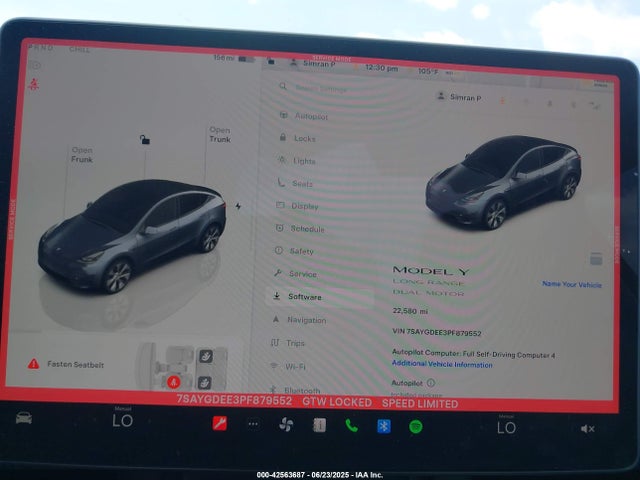 7SAYGDEE3PF879552 Tesla 2023