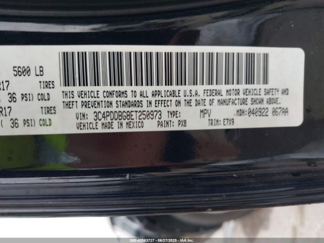 2014 DODGE JOURNEY 3C4PDDBG8ET250973 Photo 8