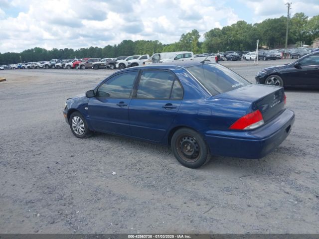 2002 MITSUBISHI LANCER JA3AJ26E12U055034 Photo 2