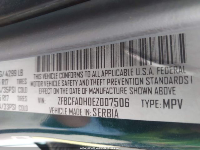 2014 FIAT 500L ZFBCFADH0EZ007506 Photo 8
