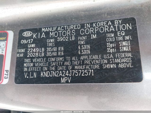 KNDJN2A24J7572571 KIA g