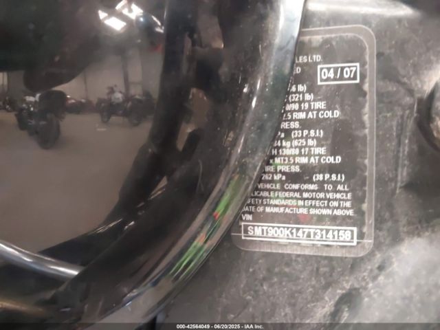 2007 TRIUMPH MOTORCYCLE BONNEVILLE SMT900K147T314158 Photo 9