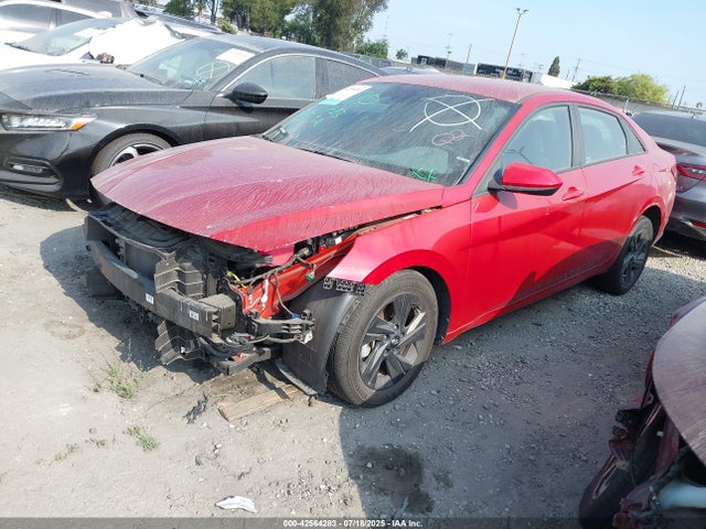 2023 Hyundai Elantra Hybrid Blue მანქანა იყიდება აუქციონზე, vin: KMHLM4AJ3PU059543, აუქციონის ნომერი: 42564283