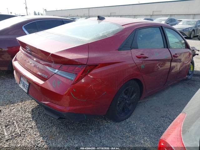 2023 Hyundai Elantra Hybrid Blue მანქანა იყიდება აუქციონზე, vin: KMHLM4AJ3PU059543, აუქციონის ნომერი: 42564283
