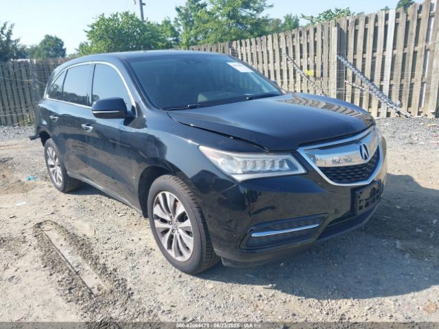 2015 ACURA MDX 5FRYD4H47FB030207 Photo 0
