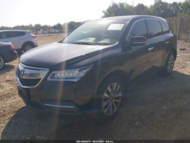 2015 ACURA MDX 5FRYD4H47FB030207 Photo 1