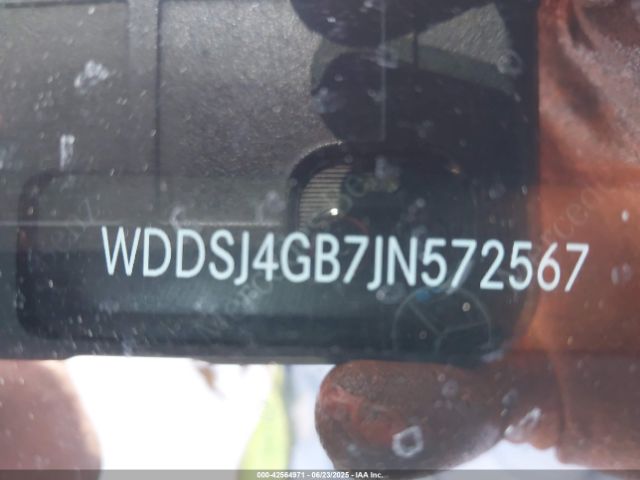WDDSJ4GB7JN572567 Mercedes-Benz CLA-Class
