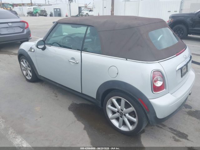 2014 MINI CONVERTIBLE WMWZN3C52ET569565 Photo 2