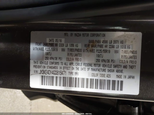 JM3KE4DY4G0816471 Mazda py