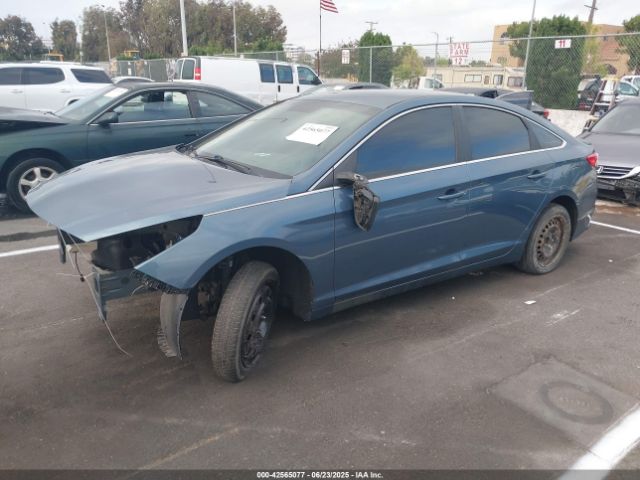 2016 HYUNDAI SONATA 5NPE24AF4GH340551 Photo 1