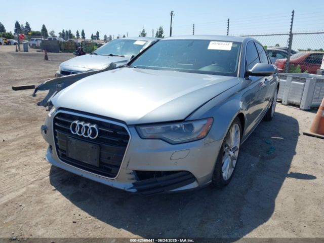 2013 AUDI A6 WAUDFAFCXDN071428 Photo 1
