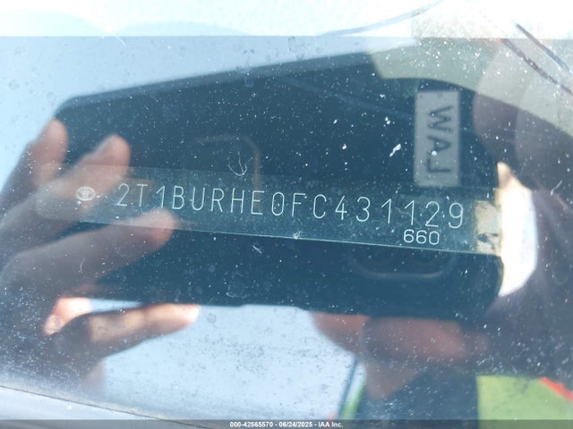 Toyota 2zr-fe 2015 2T1BURHE0FC431129 Image 9