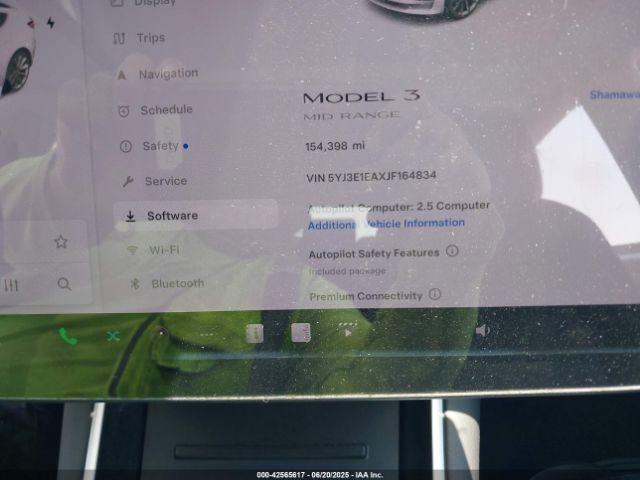 2018 TESLA MODEL 3 5YJ3E1EAXJF164834 Photo 6