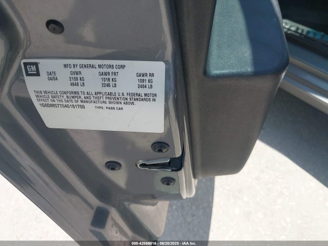 2004 CADILLAC CTS 1G6DM577040181700 Photo 8