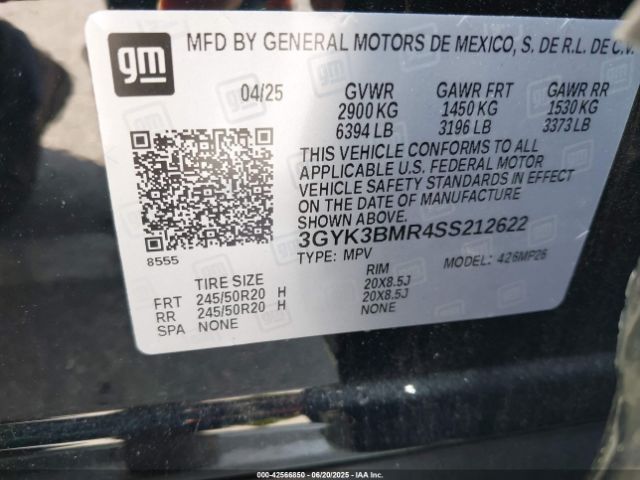 2025 CADILLAC OPTIQ 3GYK3BMR4SS212622 Photo 8