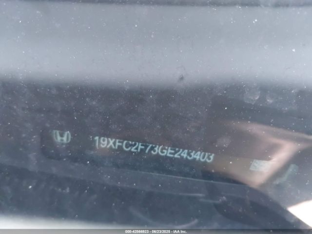 2016 HONDA CIVIC 19XFC2F73GE243403 Photo 8