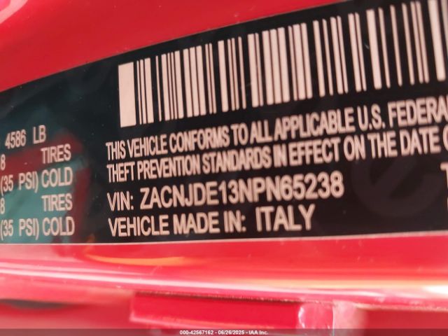 2022 JEEP RENEGADE ZACNJDE13NPN65238 Photo 8