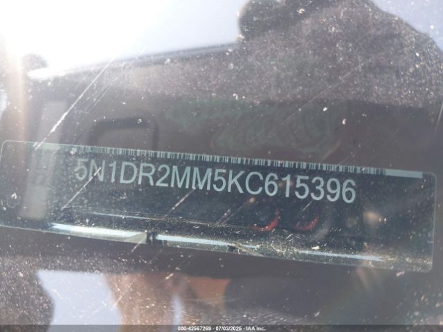2019 NISSAN PATHFINDER 5N1DR2MM5KC615396 Photo 8