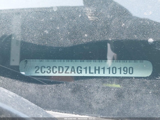 Dodge Challenger 2020 2C3CDZAG1LH110190 Image 9