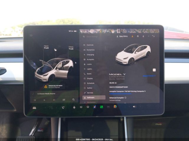 2021 TESLA MODEL Y 5YJYGDEE2MF112381 Photo 6