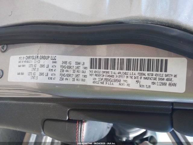 Jeep Cherokee 2014 1C4PJMBSXEW160540 Image 9